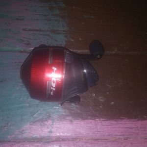 push button fishing reel